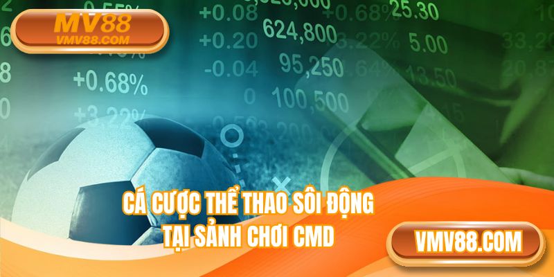 Cá cược thể thao sôi động tại sảnh chơi CMD