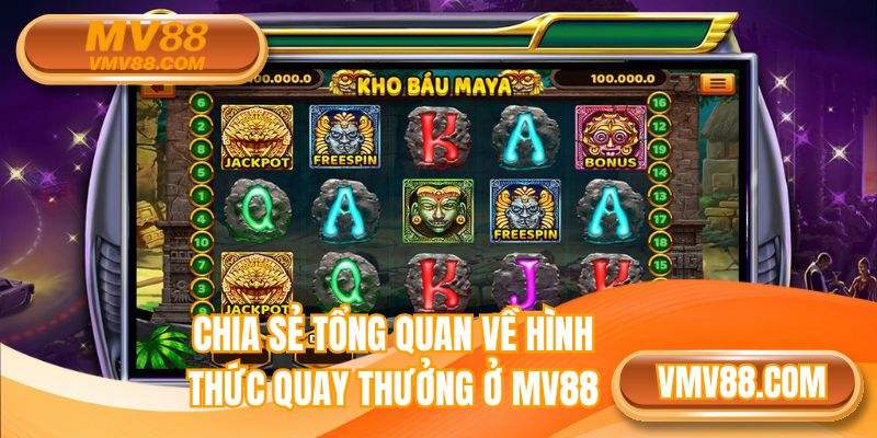 Chia sẻ tổng quan về hình thức quay thưởng ở MV88