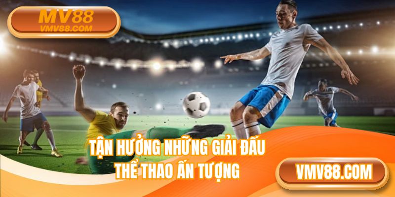 Tận hưởng những giải đấu thể thao ấn tượng